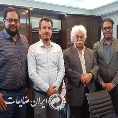 حضور عبداللطیف فرهانی در جمع هیئت مدیره ایران ضایعات